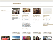 Tablet Screenshot of lakisarah.com